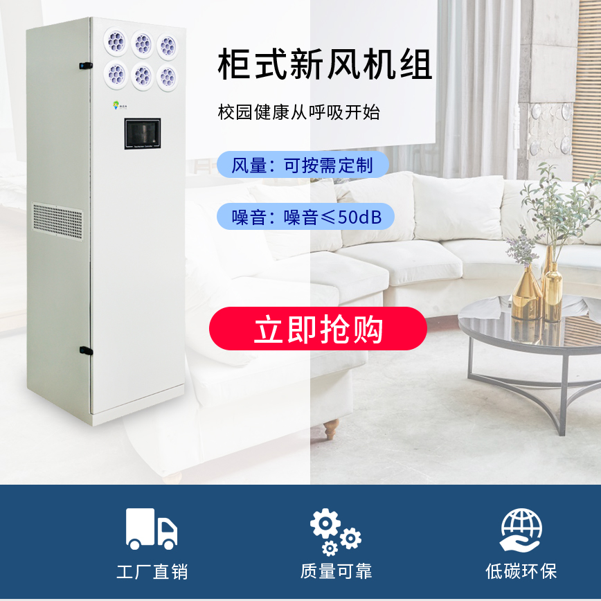 SJF600x落地柜式新風機組圖片